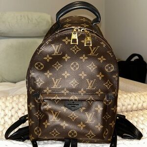 Louis Vuitton Dark Brown Monogram Backpack